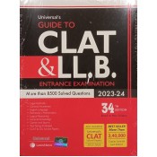 Universal's Guide to CLAT & LL.B Entrance Examination 2023-24 by Manish Arora | LexisNexis